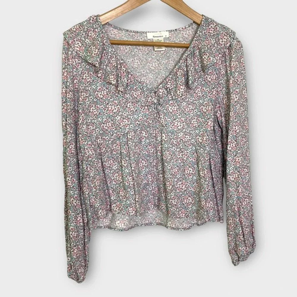 Urban Romantics Ruffle Blouse
